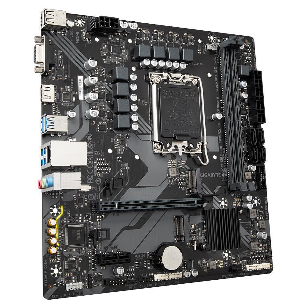 Motherboard Intel GIGABYTE B760M H DDR4 LGA1700 B760M H