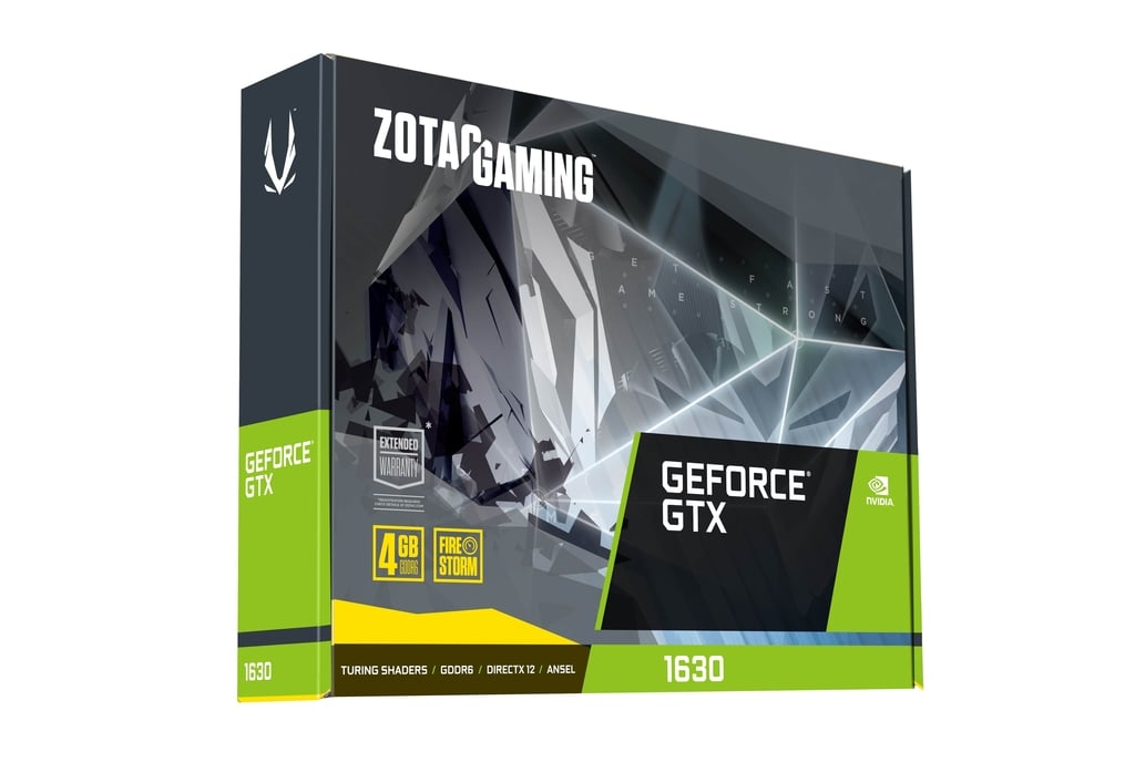 Placa De Video Nvidia ZOTAC GTX 1630 4GB GTX 1630 4GB GDDR6