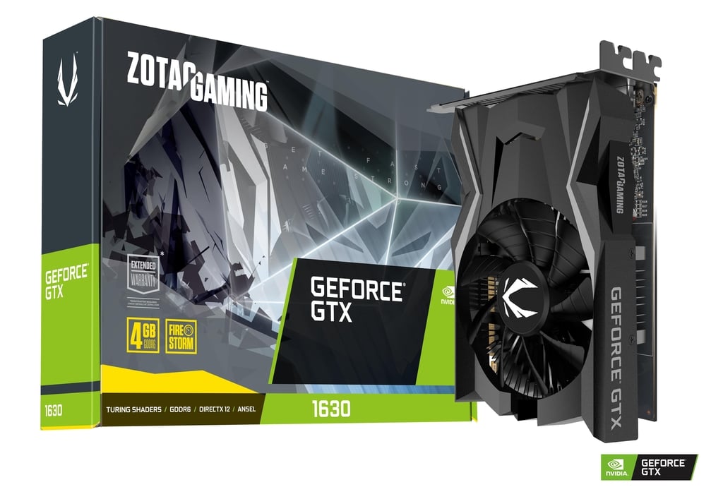 Placa De Video Nvidia ZOTAC GTX 1630 4GB GTX 1630 4GB GDDR6