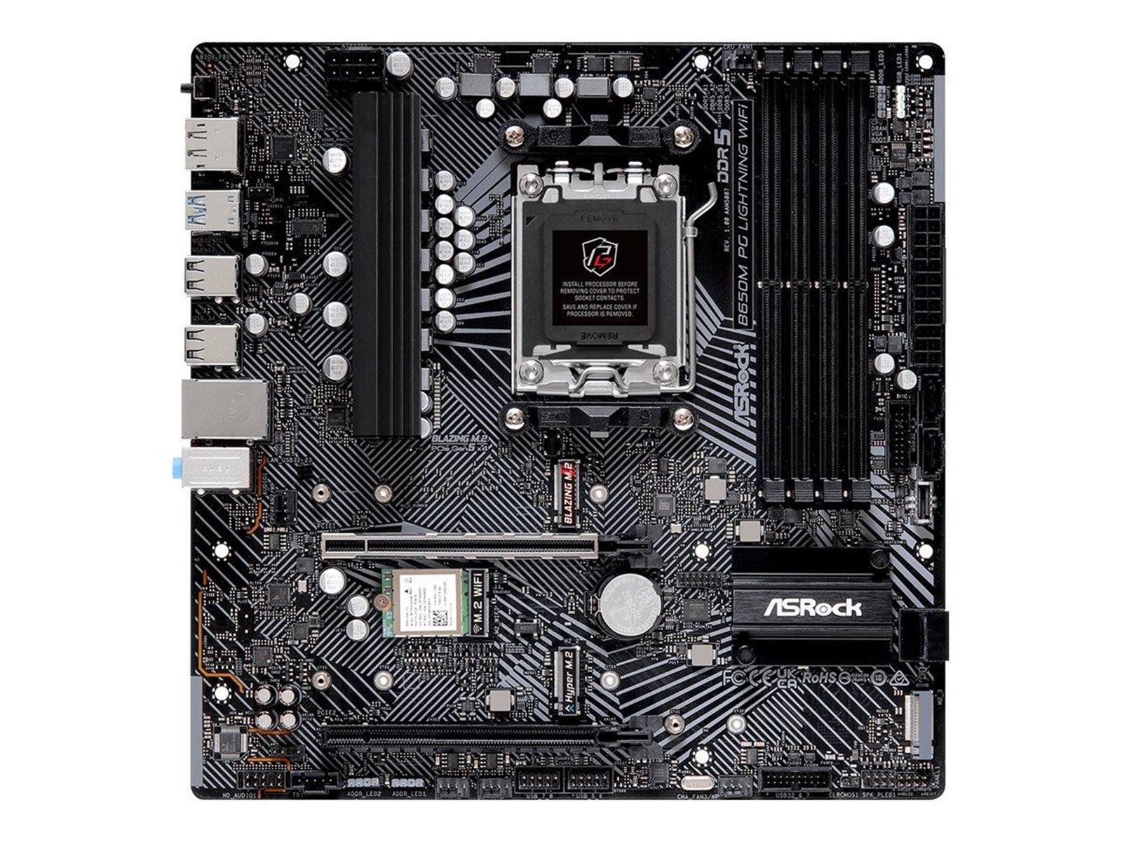 Motherboard Amd ASROCK B650M PG WIFI AM5 B650M PG LIGHTINING