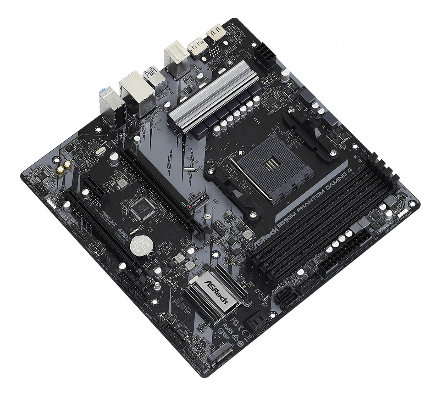 Motherboard Amd ASROCK B550M PHANTOM AM4 B550M PHANTOM GAMING4