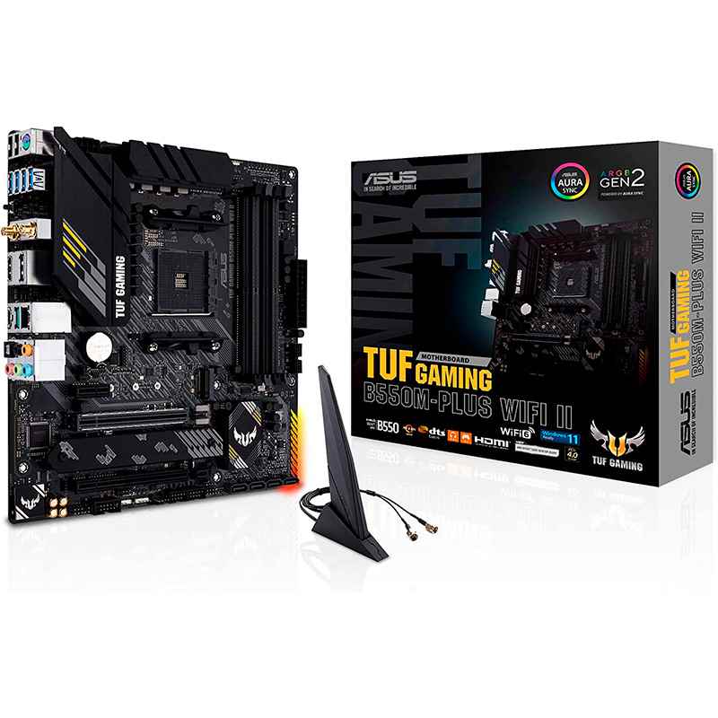 Motherboard Amd ASUS TUF GAMING B550M B550M-PLUS WIFI II AM4