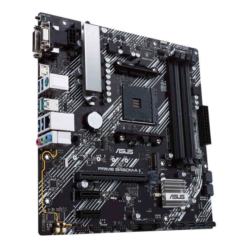 Motherboard Amd ASUS B450M-A II AM4 B450M-A II CSM