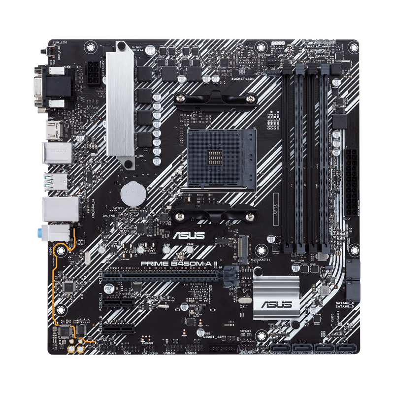 Motherboard Amd ASUS B450M-A II AM4 B450M-A II CSM