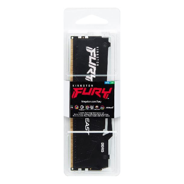 Memoria Ram DDR5 16GB KINGSTON 16GB 6400MHZ RGB FURY DDR5 16GB 6400MHZ RGB