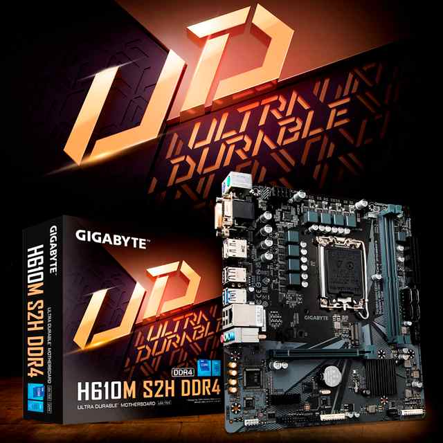 Motherboard Intel GIGABYTE H610M K H610M K DDR4