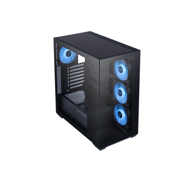 Gabinete Gamer EVOLABS PROGRESSION BLACK PROGRESSION EVO 305AB