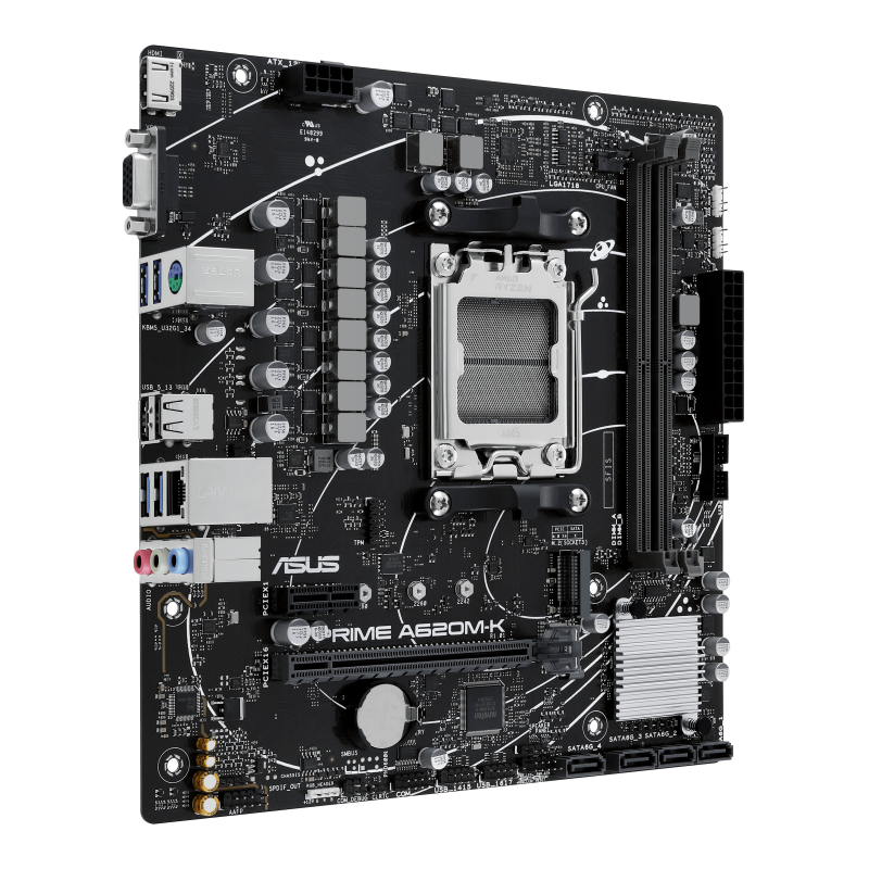 Motherboard Amd ASUS PRIME A620M-K AM5 A620M-K