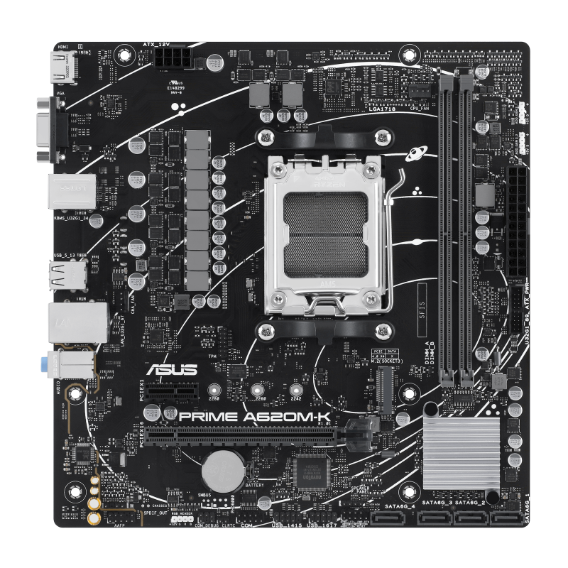 Motherboard Amd ASUS PRIME A620M-K AM5 A620M-K