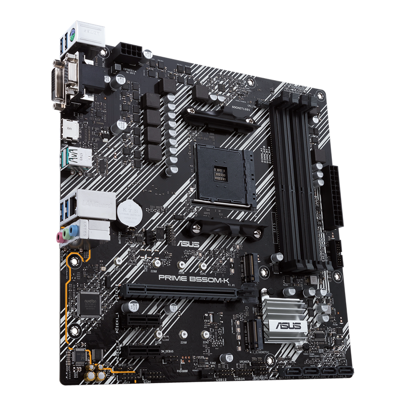 Motherboard Amd Asus Prime B550M-K AM4 B550M-K ASUS