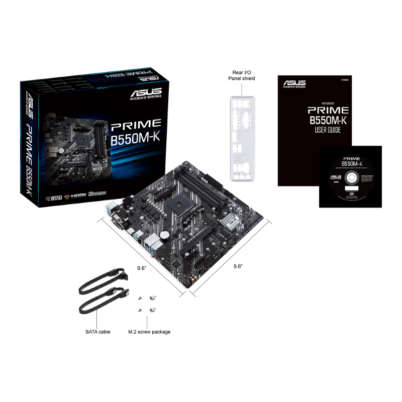 Motherboard Amd Asus Prime B550M-K AM4 B550M-K ASUS