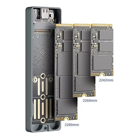 Adaptador De Disco Carry Disk HIKSEMI M.2 CARRY M.2 ENCLOUSURE MDC1