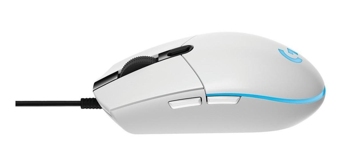 Perifericos Mouse Gamer LOGITECH G203 BLANCO G203 /8000DPI BLANCO