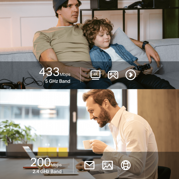 Placa De Red/Sonido/Bluetooth Red TP LINK NANO WIFI /BLUETOOTH AC600 WIFI /BLUETOOTH