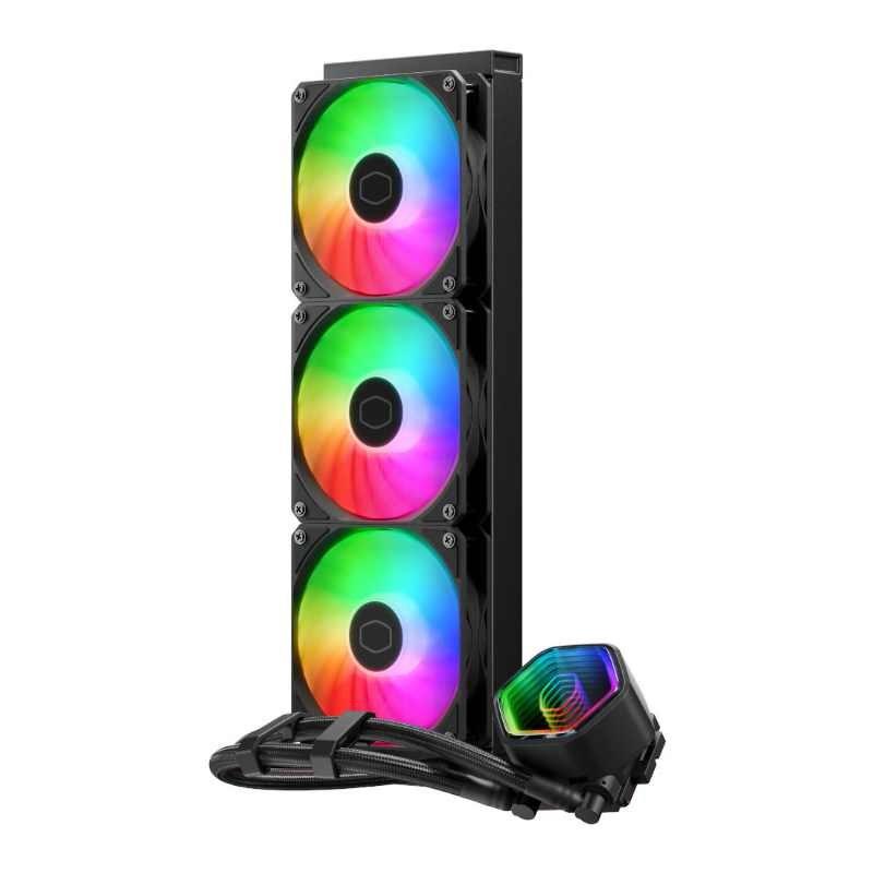 Refrigeracion Water Cooler COOLER MASTER 360 CORE II CORE 11 360 BLACK