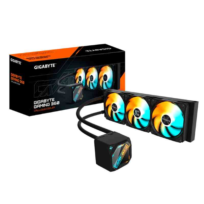 Refrigeracion Water Cooler GIGABYTE GAMING 360 BLACK LIQUID COOLER 360