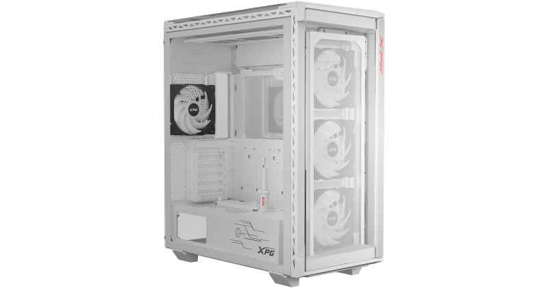 Gabinete Gamer XPG BATTLECRUISER WHITE BATTLECRUISER SUPER MID T