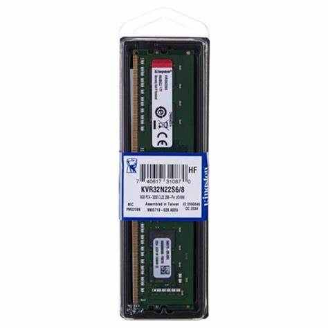 Memoria Ram DDR4 8GB KINGSTON DDR4 8GB DDR4 8GB KVR32 AM4