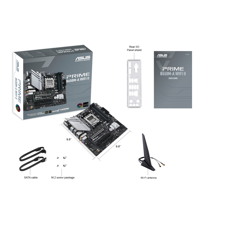 Motherboard Amd ASUS PRIME B650M-A WIFI II B650M-A WIFI II AM5