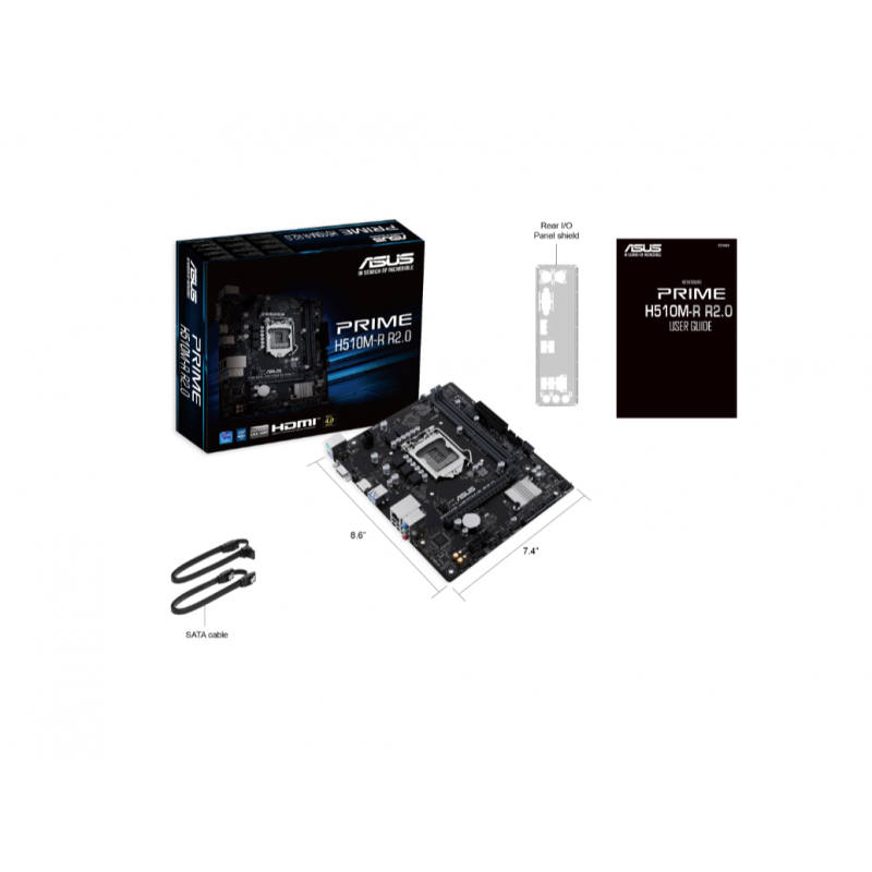 Motherboard Intel ASUS PRIME H510M-R H510M-R R2.0