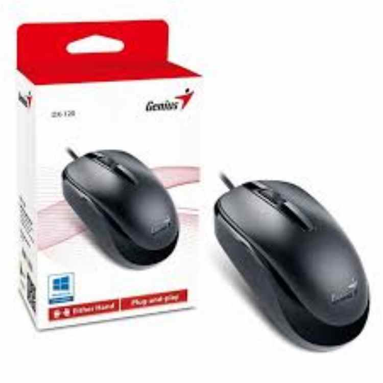 Perifericos Mouse Usb GENIUS DX-120 BLACK DX-120 BLACK