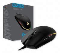 Perifericos Mouse Gamer LOGITECH MOUSE G203 G203 Black