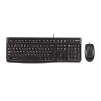 Perifericos Teclado + Mouse Logitech MK120 Black MK120