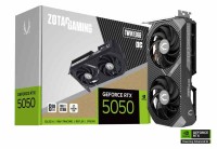 Placa De Video Nvidia ZOTAC 5050 8GBTWIN EDGE RTX 5050 8GB