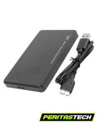 Adaptador De Disco Carry Disk 2.5 Hdd Usb 3.0 External Case Elemax