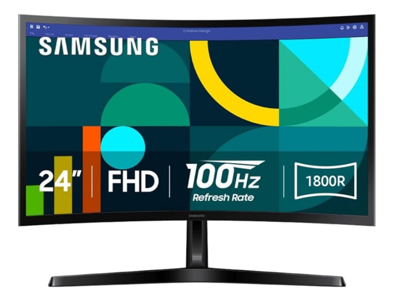 MONITOR SAMSUNG CURVO LED 24