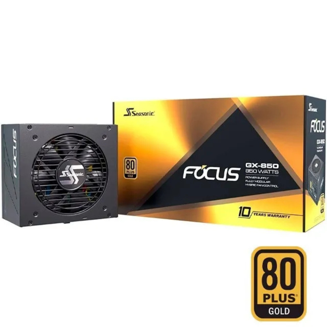 Fuente 850w Focus Seasonic 80+ Gold (usada) Sc