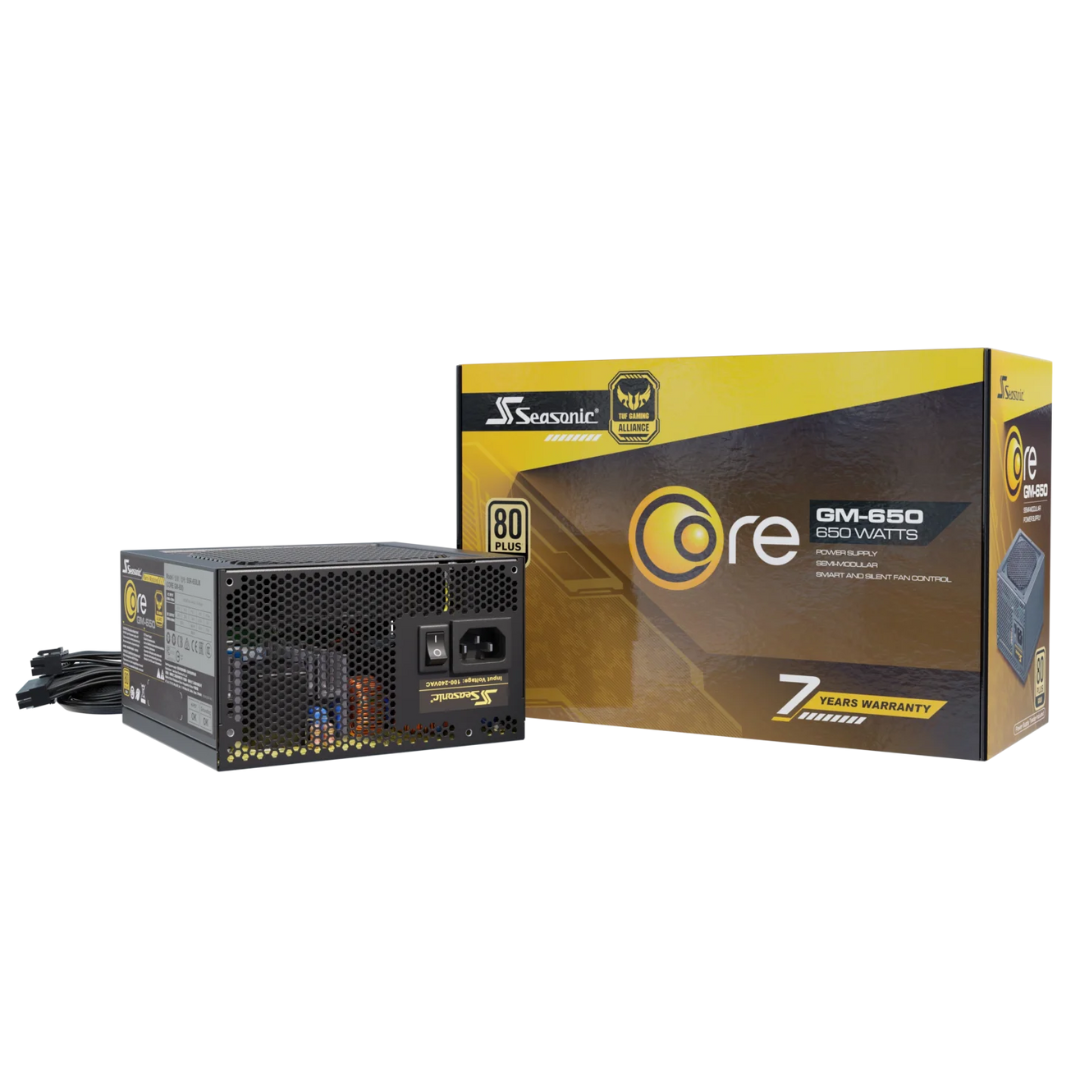 Fuente 650w Seasonic Core 80+ Gold (usada) Cc