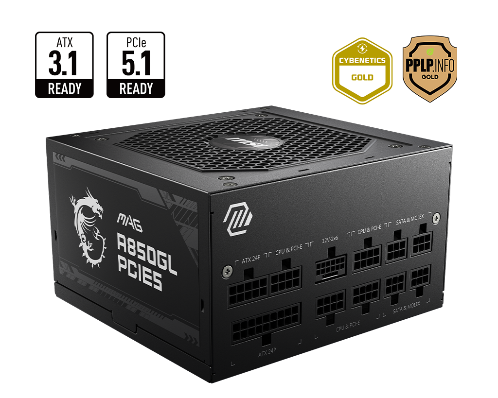 Fuente 850w Msi Mag 80+ Gold (usada)