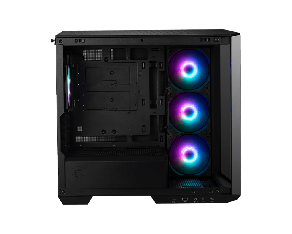 Gabinete Msi Mag Pano M100r Pz Atx Argb Black