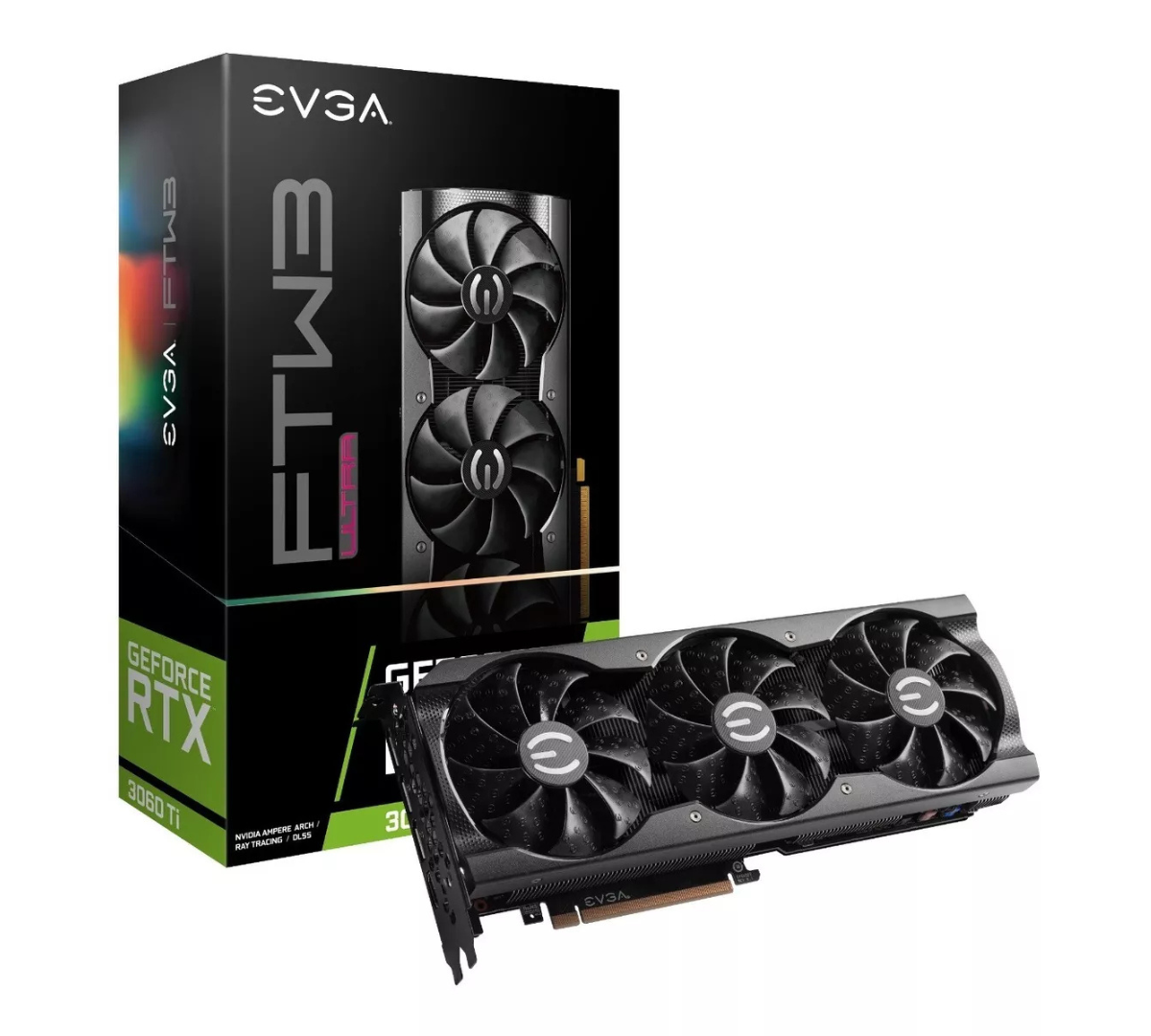 Rtx 3060 Ti Evga Ftw3 Ultra 8gb (usada)