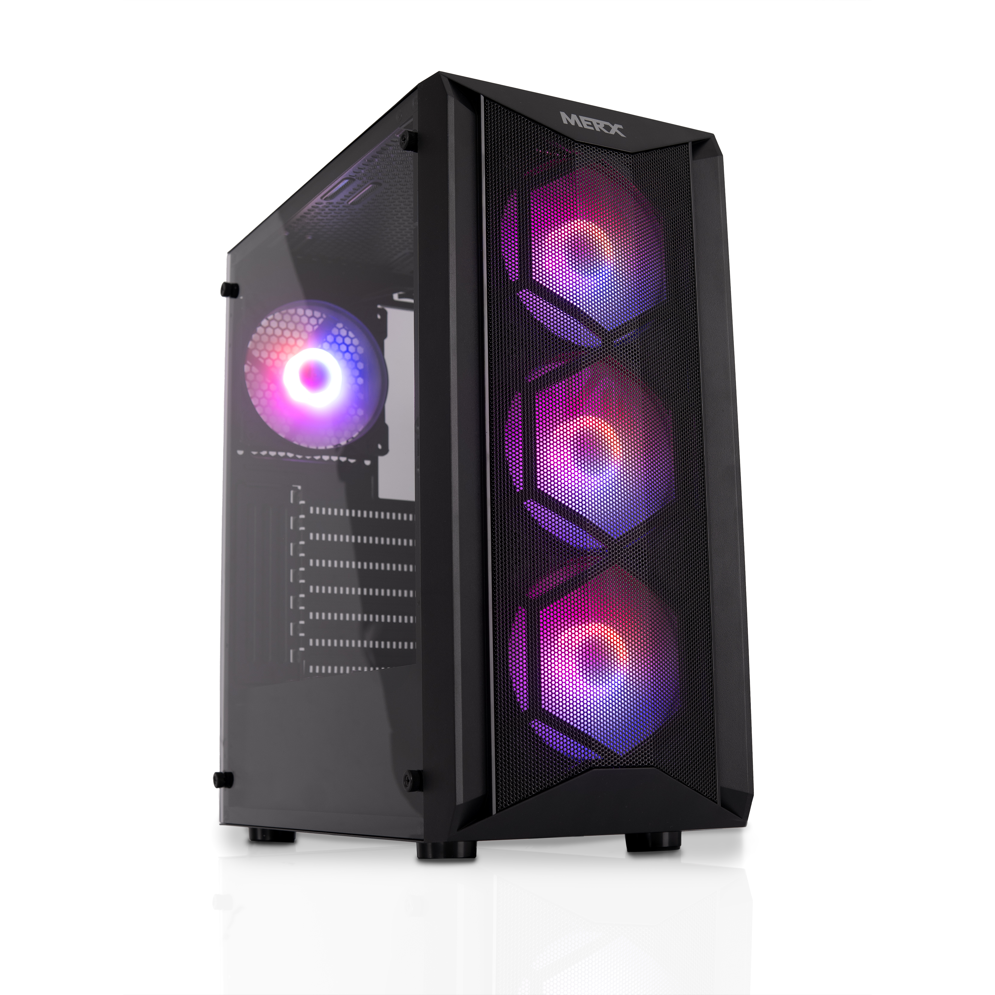 Gabinete Merx Octopus 4 Cooler Black