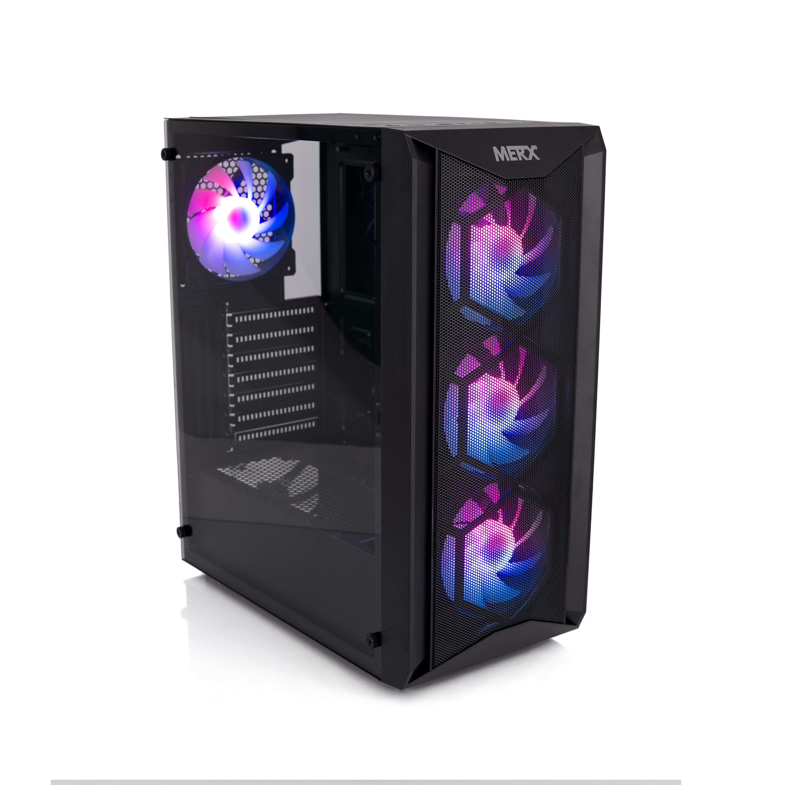 Gabinete Merx Octopus 4 Cooler Black