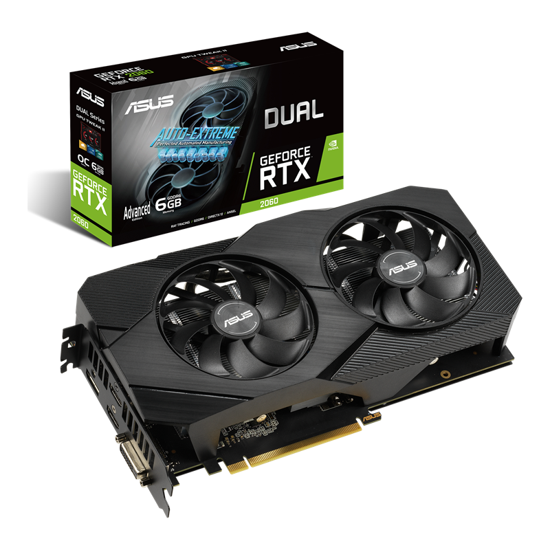 Rtx 2060 Asus Dual 6gb (usada) Cc