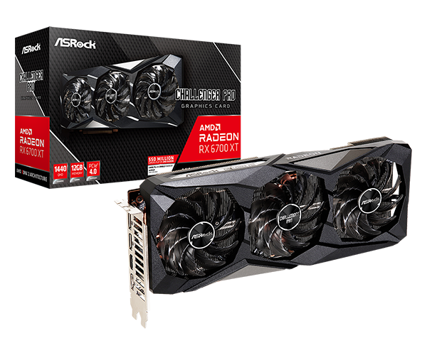 Rx 6700 Xt Asrock Challenger Pro 12gb (usada) Cc