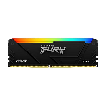 Memoria Ram 16gb Kingston Fury Beast Rgb 3600mhz