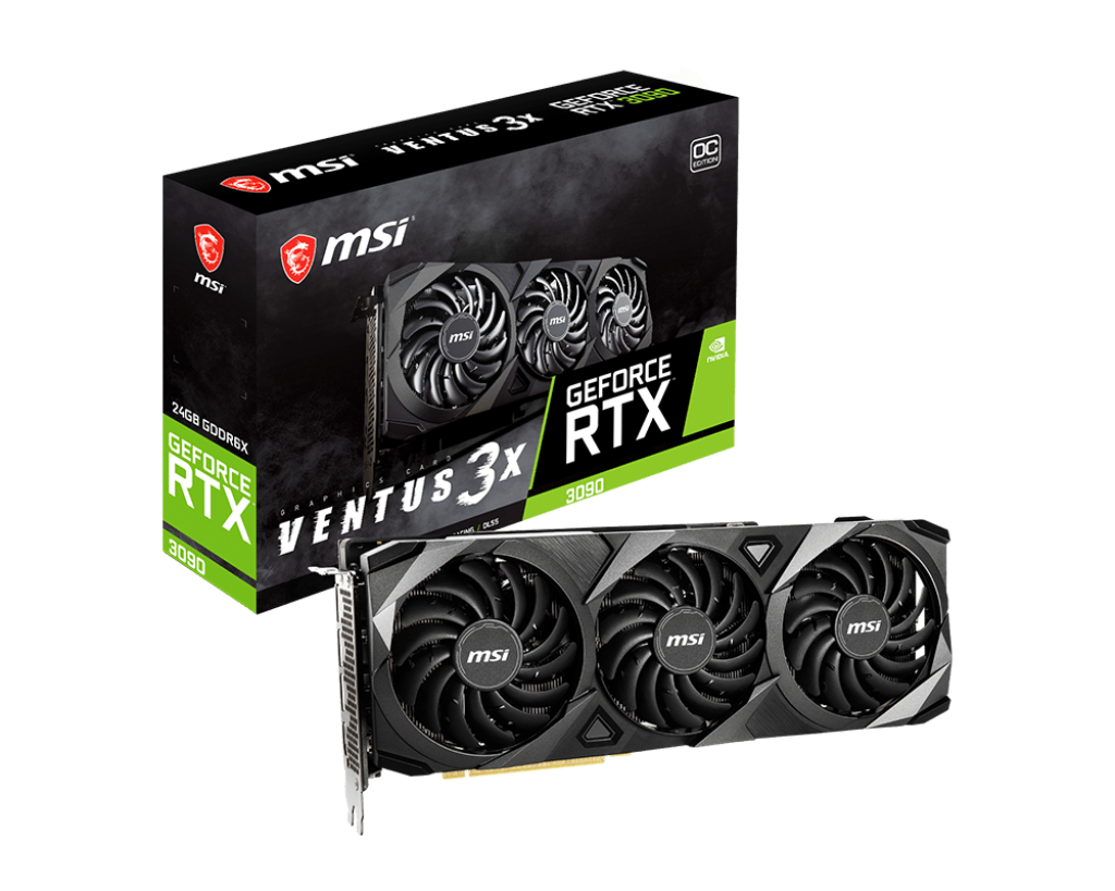Rtx 3090 Msi Ventus X3 24gb Oc (usada) Cc