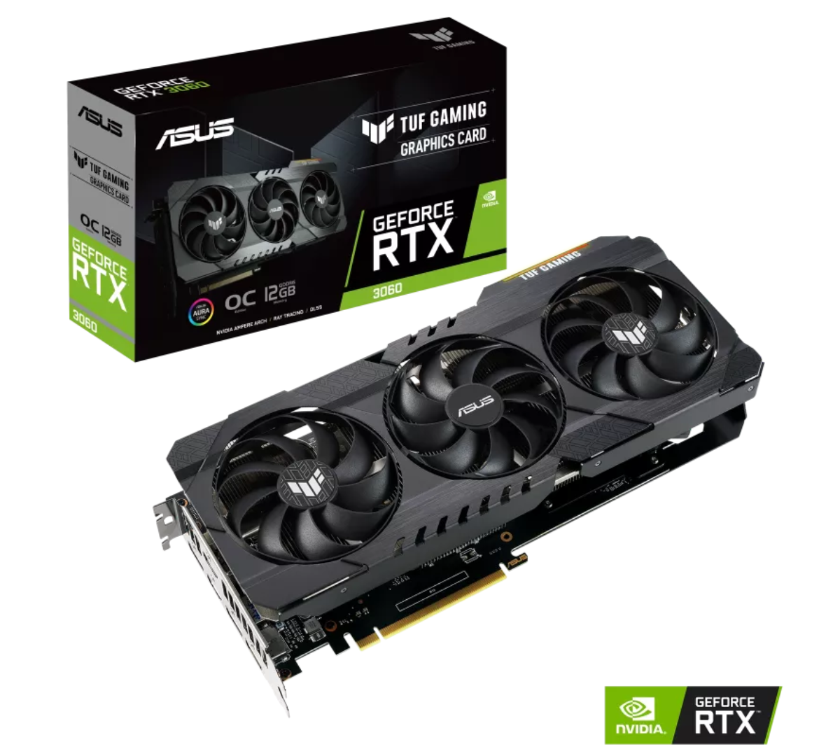 Rtx 3060 Asus Tuf Gaming 12gb (usada) Sc