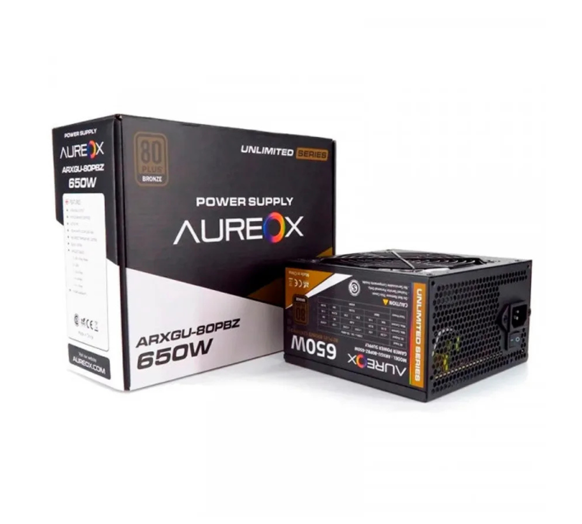 Fuente Aureox 650w V2 80+bronce (nueva)