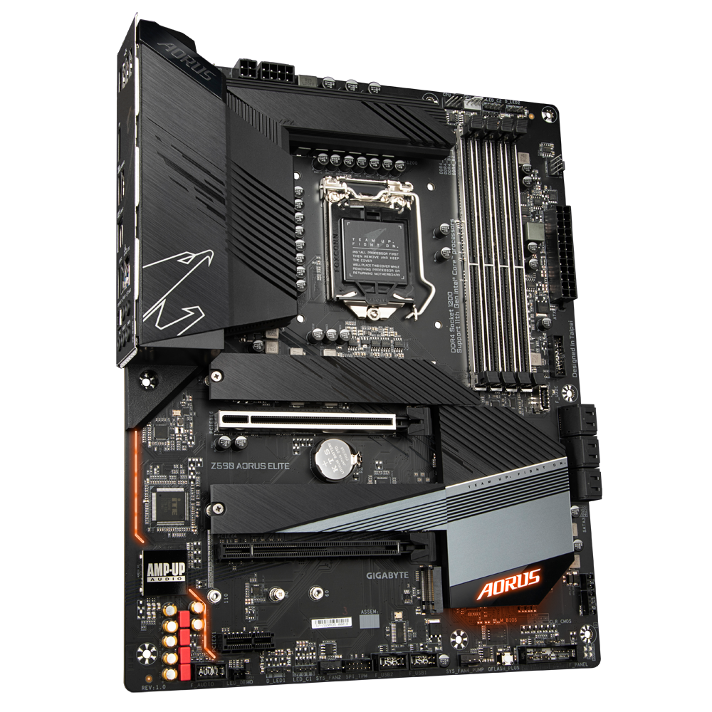 Mother Z590 Aorus Elite Socket 1200 (usada)