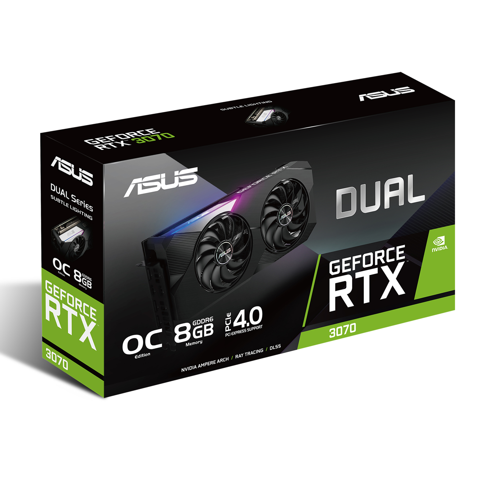 Rtx 3070 Asus Dual 8gb (usada) Cc