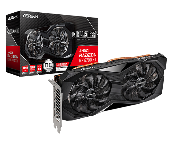 Rx 6700 Xt Asrock Challenger 12gb (nueva)