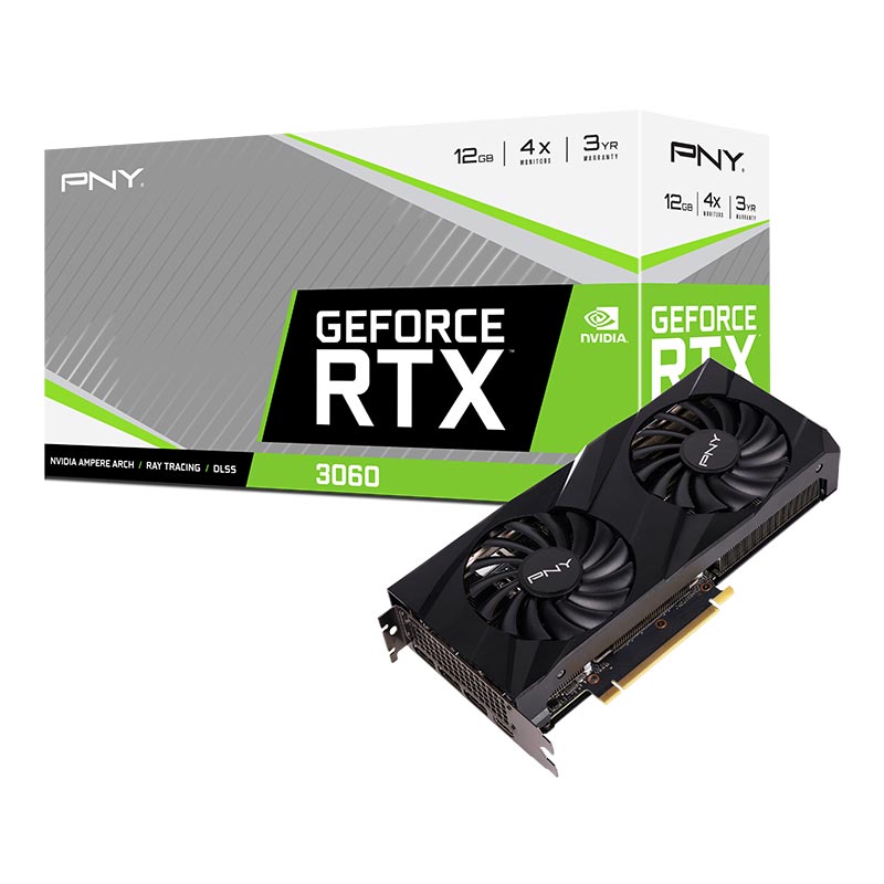 Rtx 3060 Pny Dual 12gb (usada) Cc
