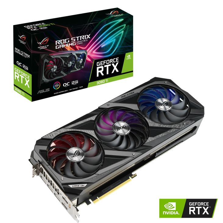 Rtx 3080 Ti Asus Rog Strix 12gb (usada)