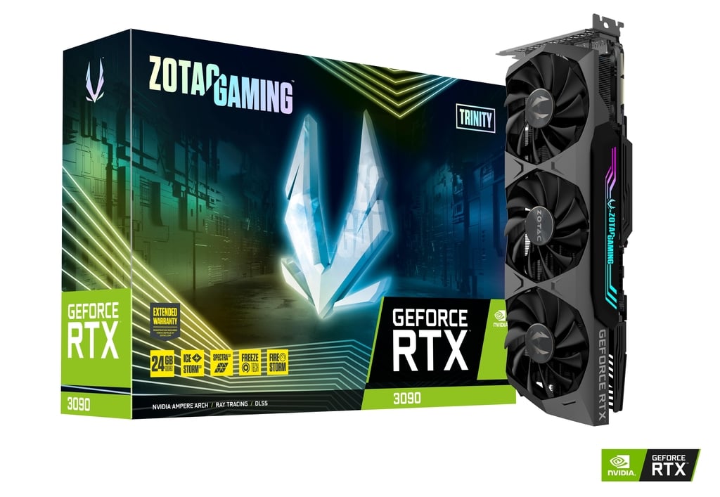 Rtx 3090 Zotac Trinity 24gb (usada) Sc