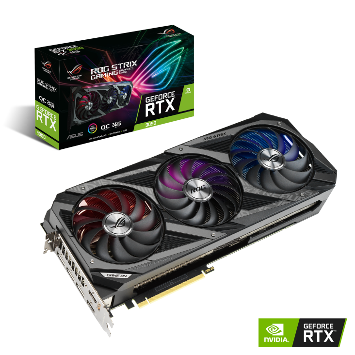 Rtx 3090 Asus Rog Strix 24gb (usada)